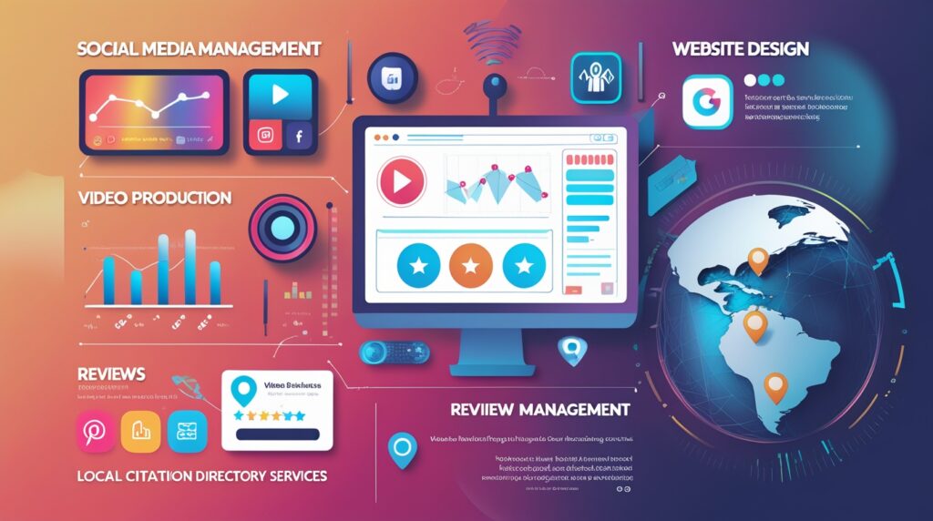 Affordable Plans for Social Media, Video & Marketing Services Choose a budget-friendly social media management plan, purchase one-time video content, get a custom website design, manage your online reviews, boost local SEO with directory listings, and more
