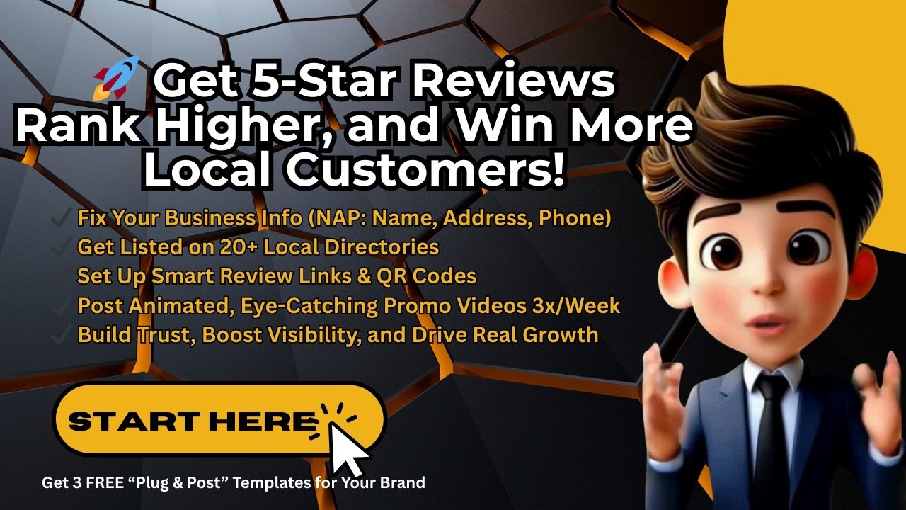 How to gwt 5 start revies for my business