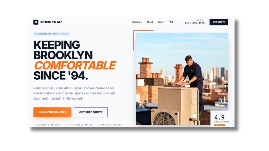 Reliable HVAC installation, repair, and maintenance for residential and commercial spaces across the borough. Licensed, insured, family-owned.