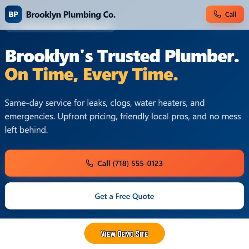plumber.creativebizmarketing.com